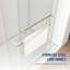Porte de douche sans cadre l 56 "à 60" x H 76 "-112984436