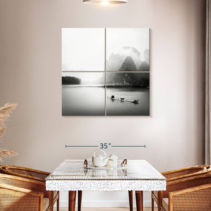 Kerrick Li River I, 38" H x 38" W