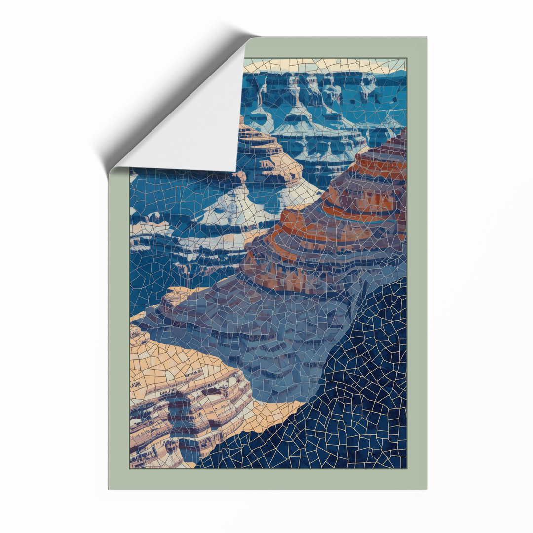 Grand Canyon at Scale Landscape - Framed Print