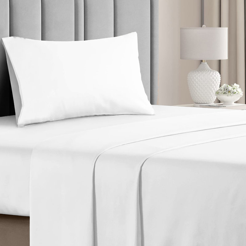 Rayon Sheet Set, White