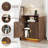 Nightstand With Charging Station And LED Lights-69794657