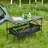 1-Piece Folding Outdoor Table With Carrying Bag,Aluminum Roll-Up Rectangular Table