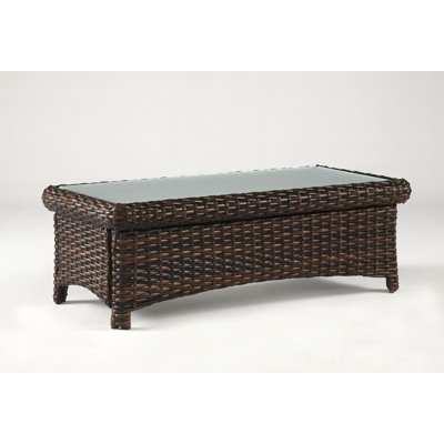 Chorio Glass Coffee Table by Bay Isle Home