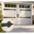 Steel Garage Door Decorative Hinges Handles Accents Hardware kit ,Black