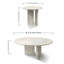 Ensemble de tables basses en marbre, The Table, No Chairs.-257129142