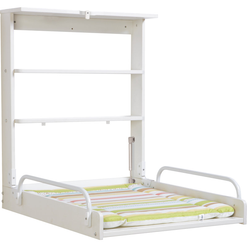 Dschungelbaby Cot Top Changer, White
