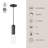 Lena 1 - Light LED Single Pendant-64112508