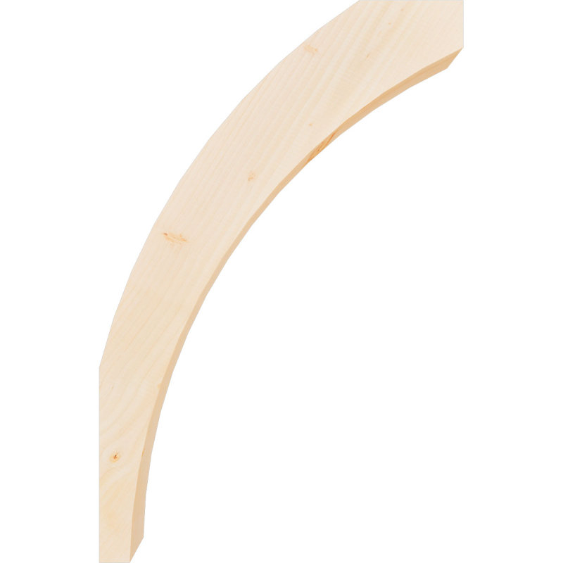 Genouillère Thorton, Sapin Douglas de 3 1/2 po (lisse), 22 po X H 34 po H