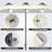 15Ft Large Double Umbrella With Solar Lights-1068078176