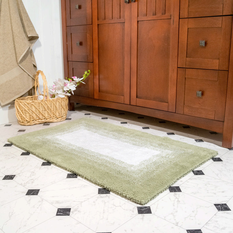 Ensemble de tapis de bain Zenda Crofoot, Vert de Nil