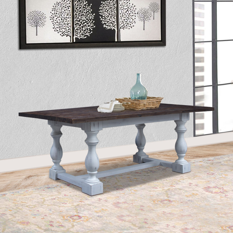 Toman Solid Wood Dining Table