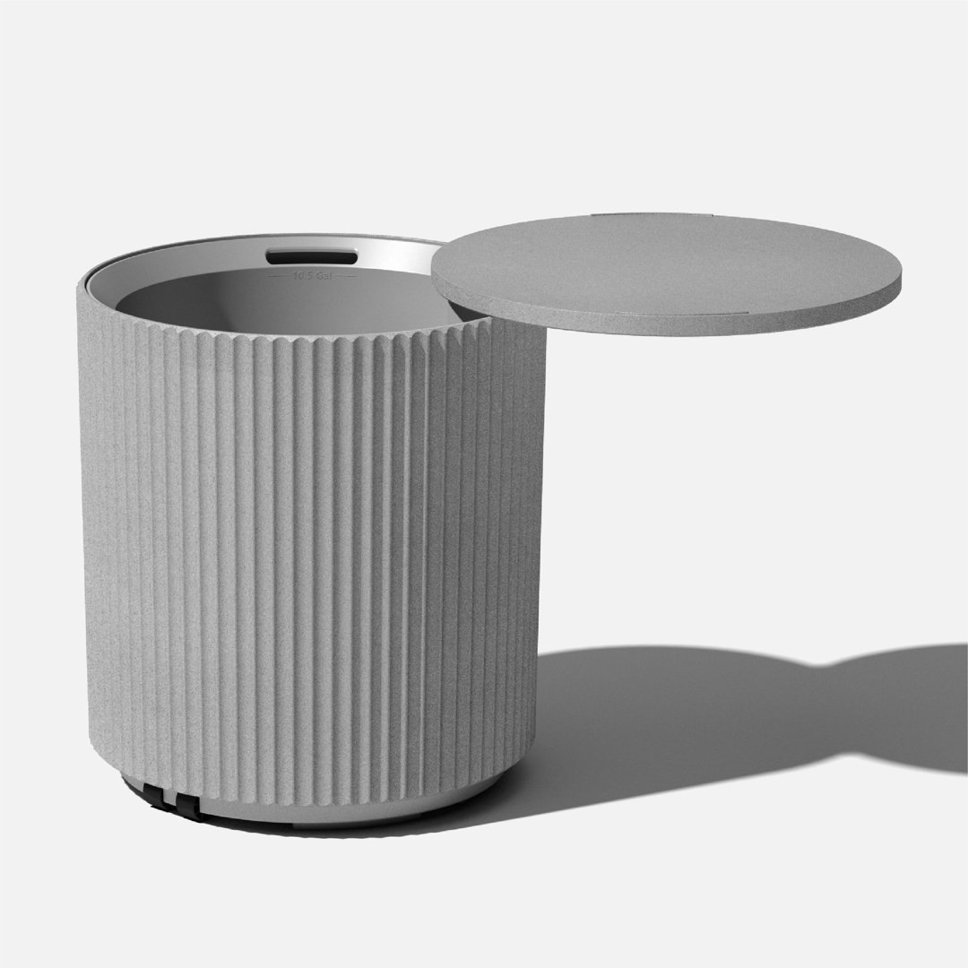 Veradek Chill Side Table Veradek Color: Gray