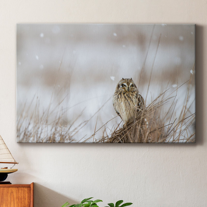 Prairie Winter - photographie sur toile tendue, H 24 po x l 36 po x P 1 po