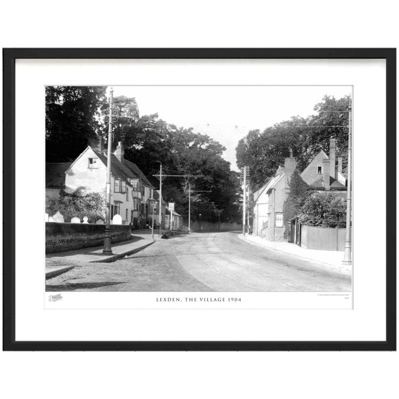 Lexden, the Village 1904 1 Piece Single Picture Frame Wall Art, 45cm H x 60cm W x 2.3cm D