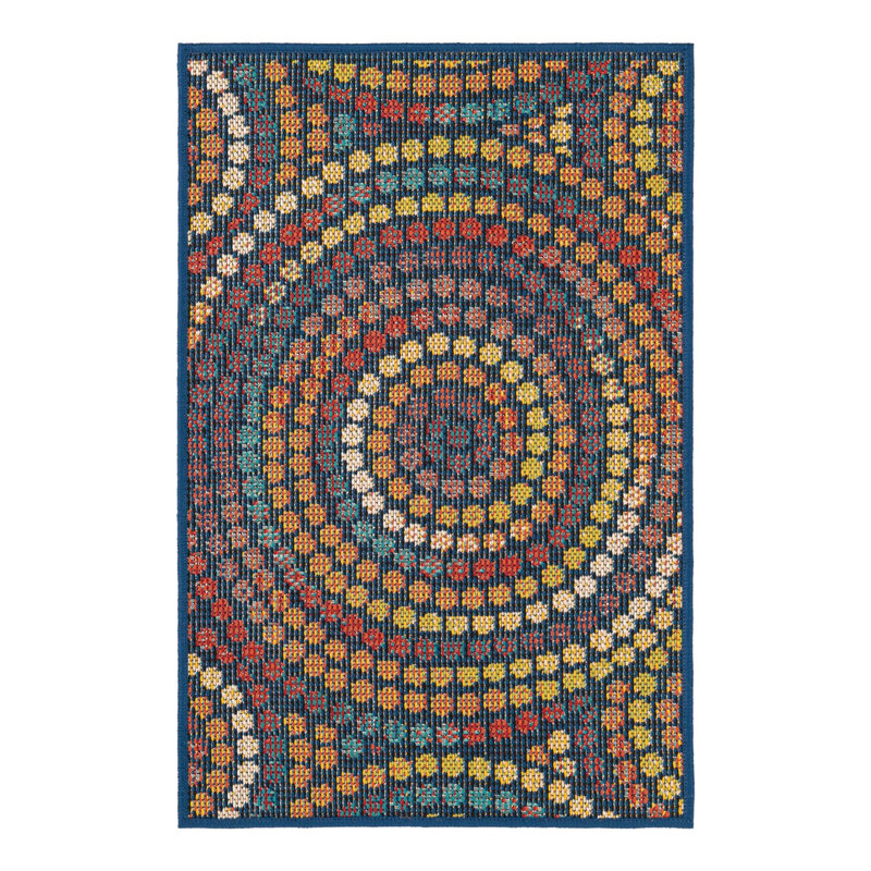 Gracye Geometric Indoor / Outdoor Rug, Rectangle 2' x 3'1"