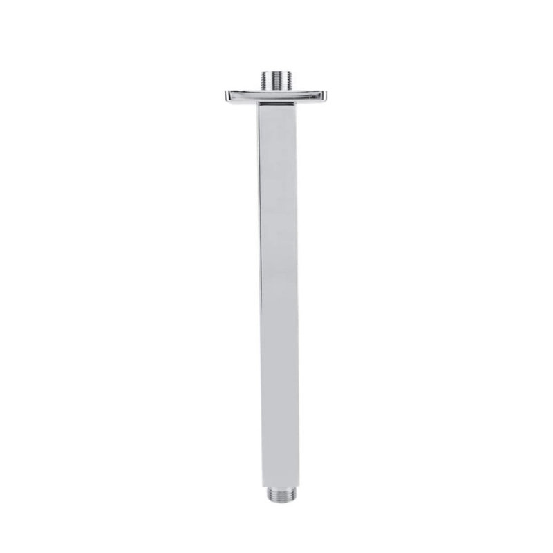 Bras de pomme de douche de plafond, Nickel brossé