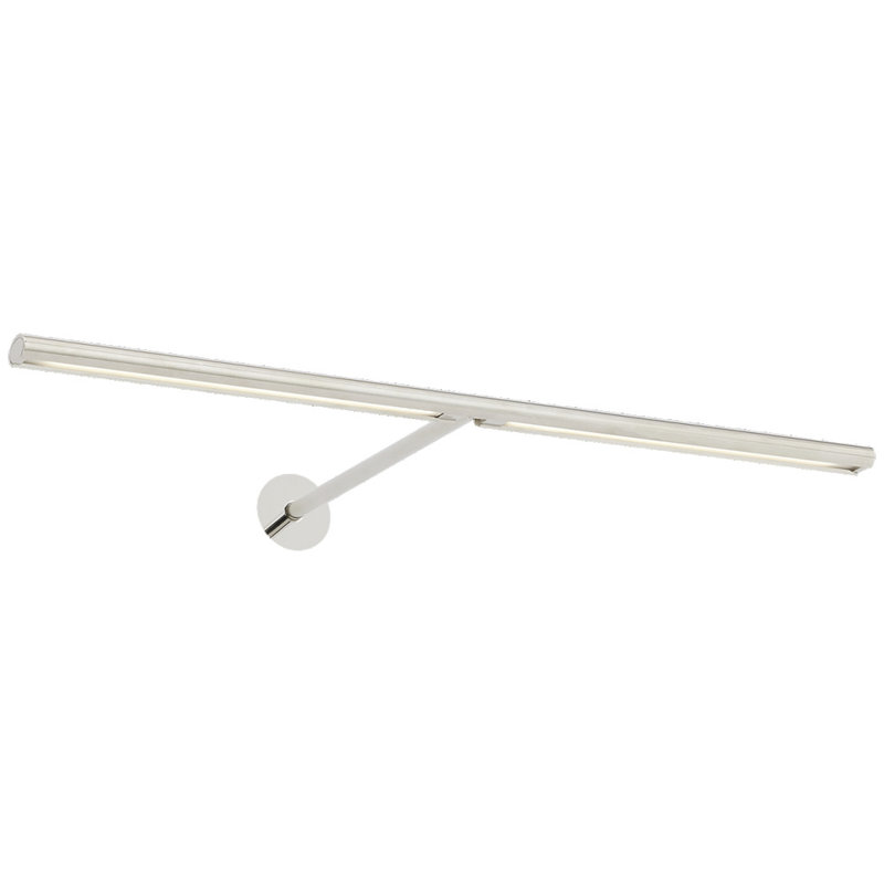 Plural Dimmable LED Wall Mounted Picture Light, Polished Nickel