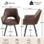 Linen Blend Upholstered Armchair-842539894-842539895-842539903
