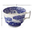 Tasse à thé et soucoupe italienne Spode Blue 7 oz