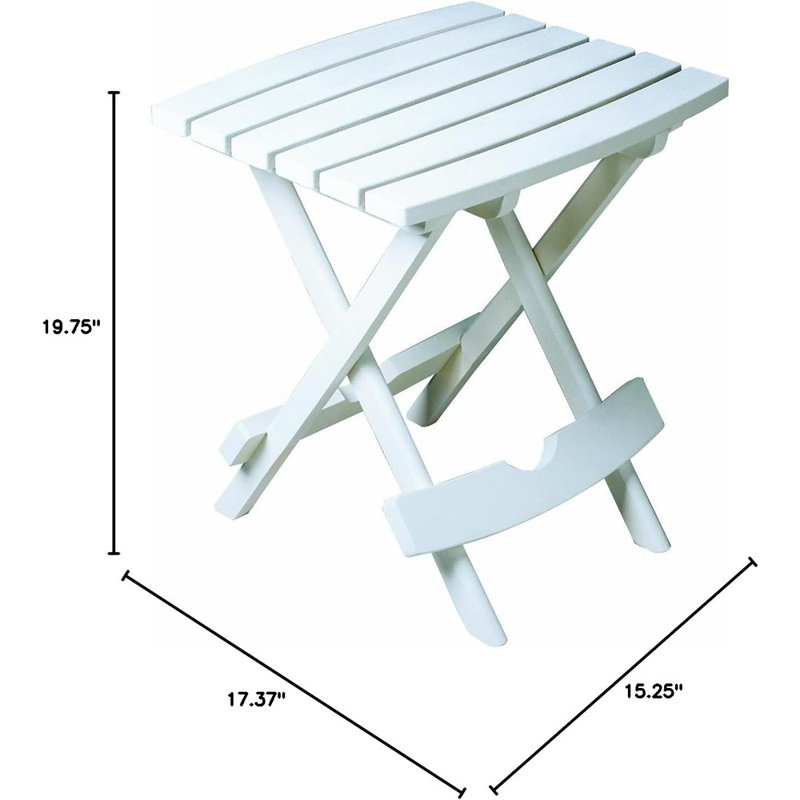 Fabrication, table d'appoint pliable en plastique 8500-48-3700