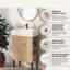 Ensemble de meuble-lavabo simple 21,6 po Nelligan-479115142
