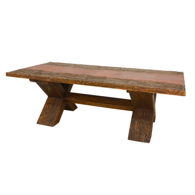 Canyon Leather Dining Table