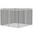 Outsunny Universal Replacement Mesh Sidewall Netting For Patio Gazebos And Canopy Tents With Zippers, (Sidewall Only)