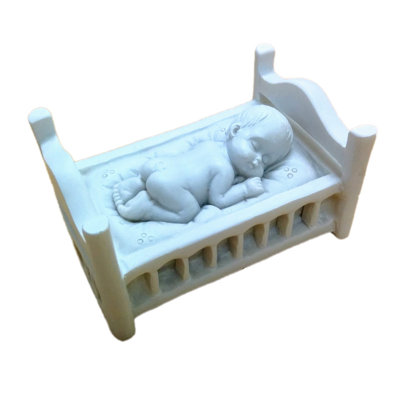 Baby Sleeping In A Crib Ornaments