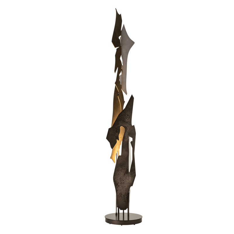Fracture Floor Lamp, Dark Smoke, Dark Smoke