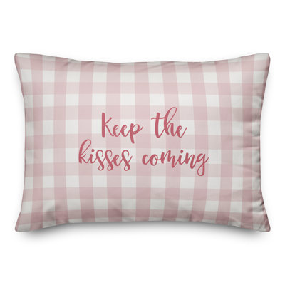 Plaid Throw Pillow
