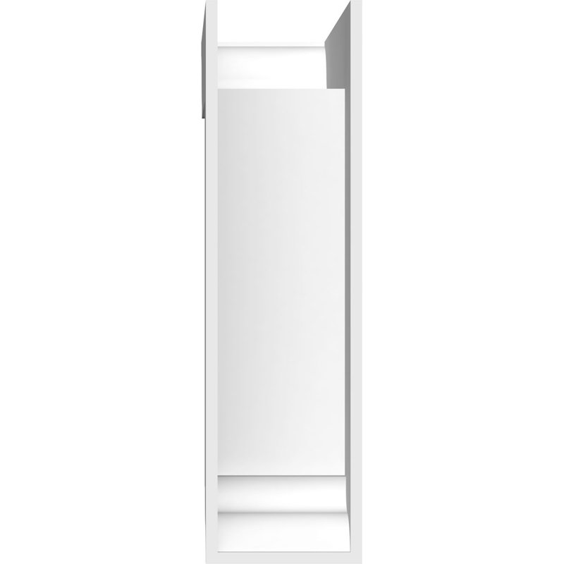 Support standard en uréthane standard avec extrémités traditionnelles, brun clair apprêté Carmel, H 18 po x l 5 po x P 14 po