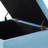 Storage With Cover And Construction - Blue Elegant Design-2123578922