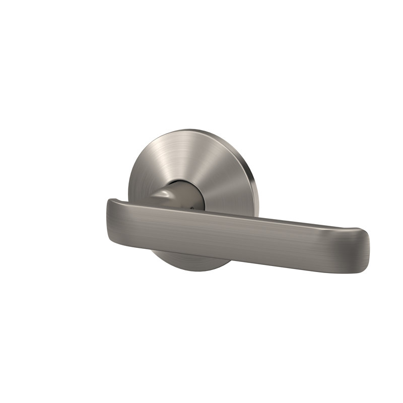 Serrure à clybourn avec kinsler rose anti-rotation, Nickel satiné