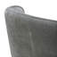 Chaise rembourrée Faouzi avec roulettes-2040061302