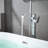 Velvet 1 Handle Waterfall Faucet with Diverter-82601657