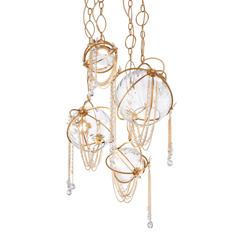Revere 4 - Light LED Chandelier