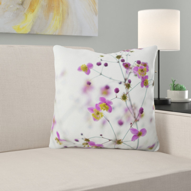 Coussin décoratif fleur