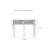 Retro Elegant Console Table with 2 Drawers-108571833