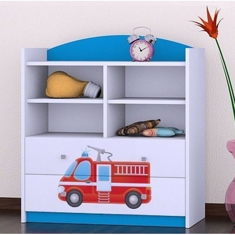 India 96cm H X 86cm W Kids Cube, Blue