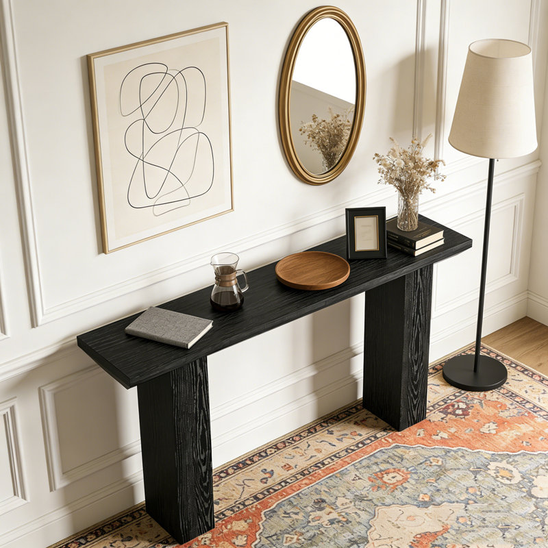 Wooden Sofa Long Entryway Table