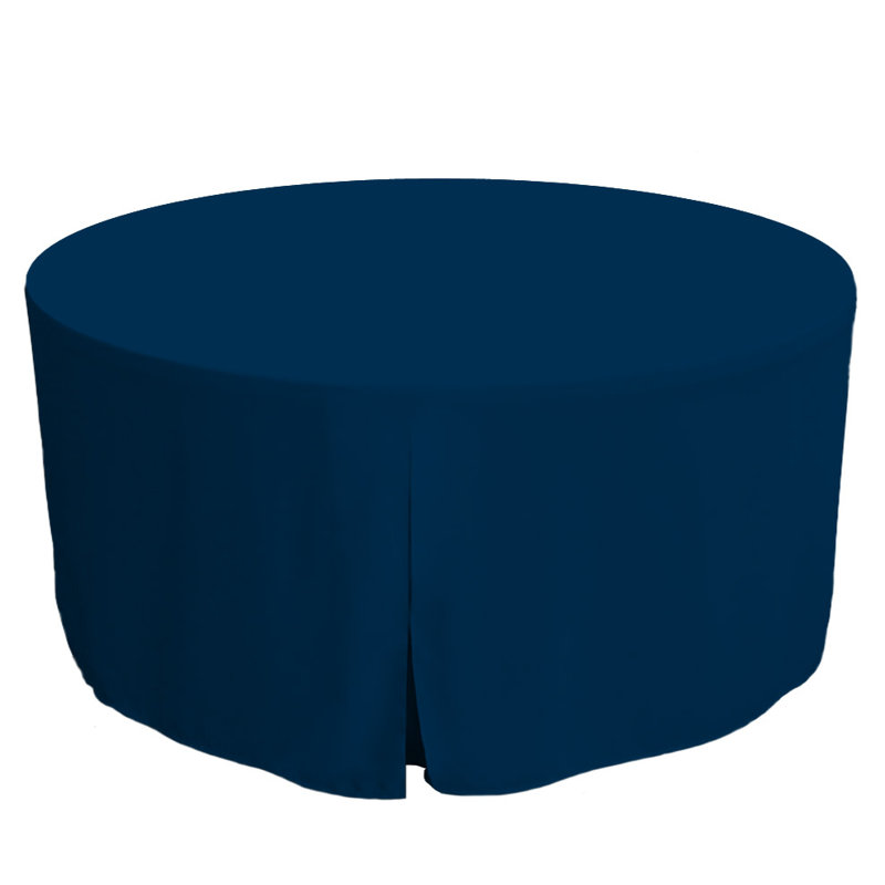 Tablevogue Round Table Cover, Sapphire, 60" L x 60" W