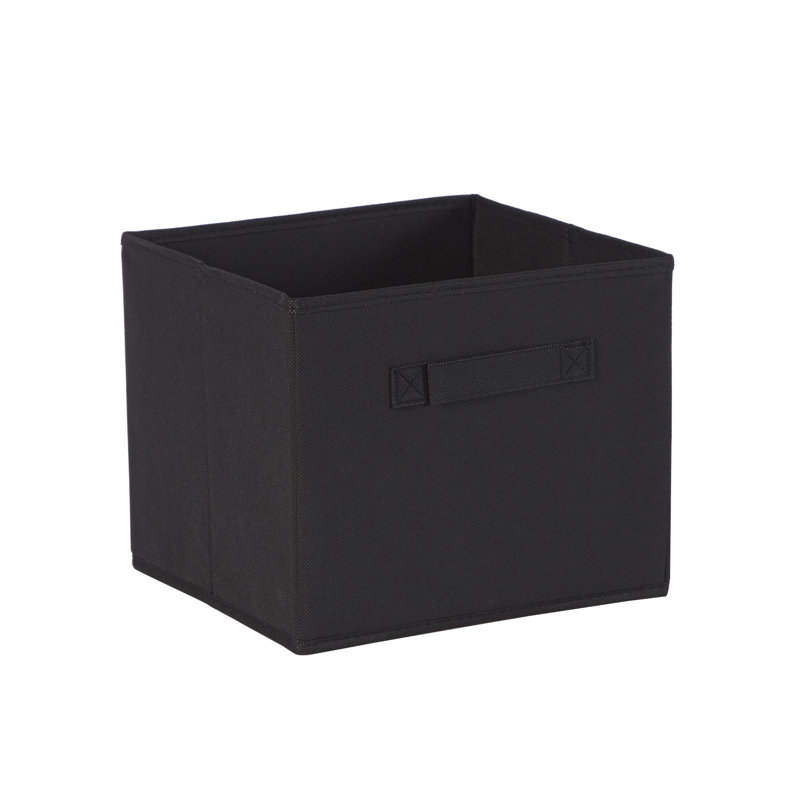 Cube de rangement Eleia, Noir