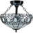 Lennie Glass Semi Flush Mount