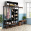 Unité de rangement de 12 cubes, organisateur de garde-robe modulaire avec structure en métal et tablettes en plastique pour la chambre à coucher, le bureau, la chambre d'enfant, le système de rangement portable-469627005