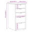 Solid Wood Chest of Drawers-1451469326