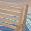 Chaise de patio avec coussin Brizio-100639315