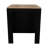 Tanna Kitchen Counter Dining Table ,Two Legs, Three Side Shelves-207268529