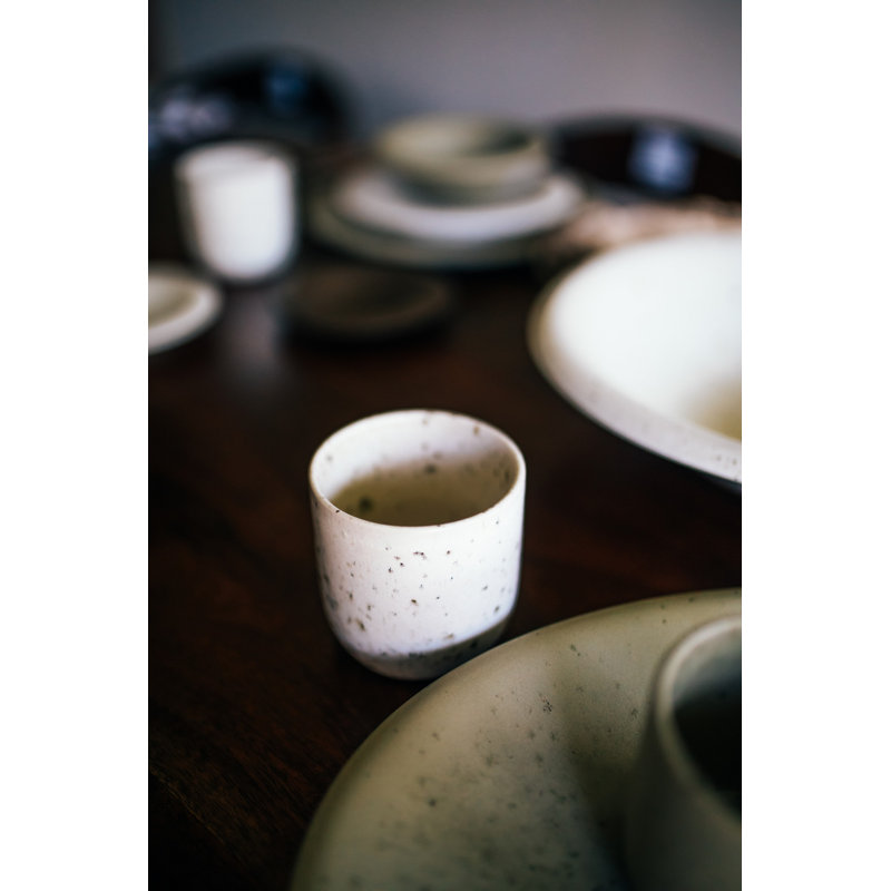 Bosque Tumbler Stoneware, White