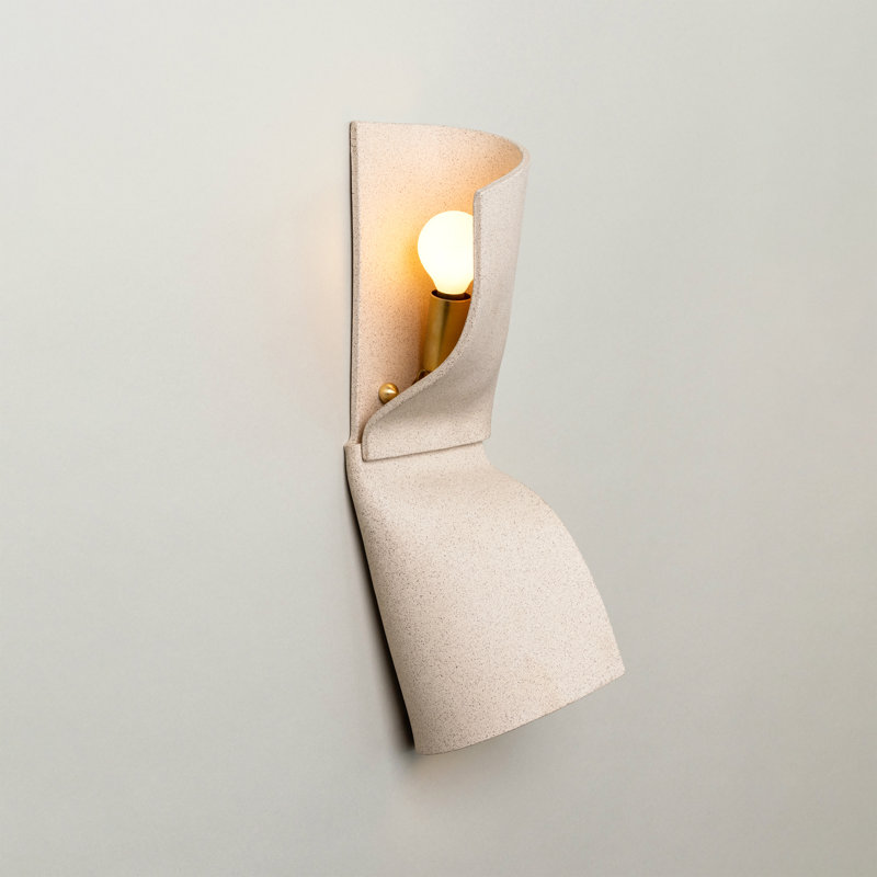 DOUBLE SHAI SCONCE, Sand