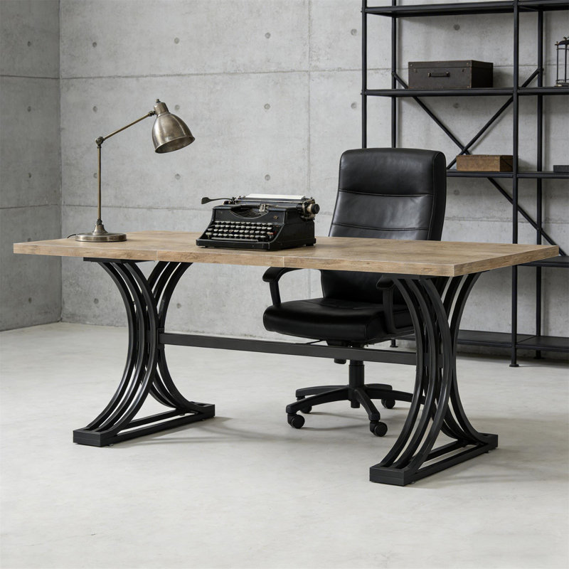 Roomy Workstation (Not Include Stools)